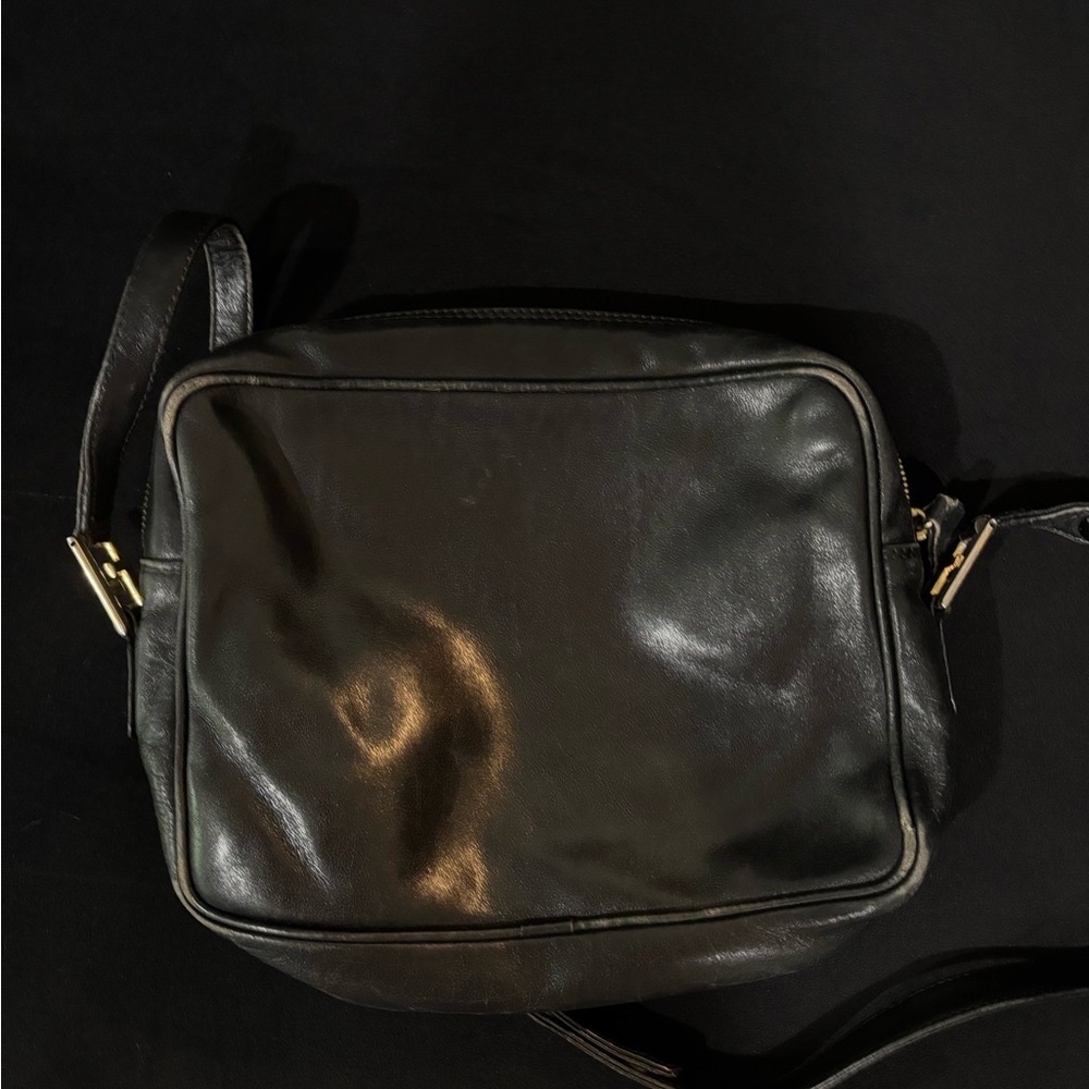 Vintage Fendi Leather Bag Purchased in Italy